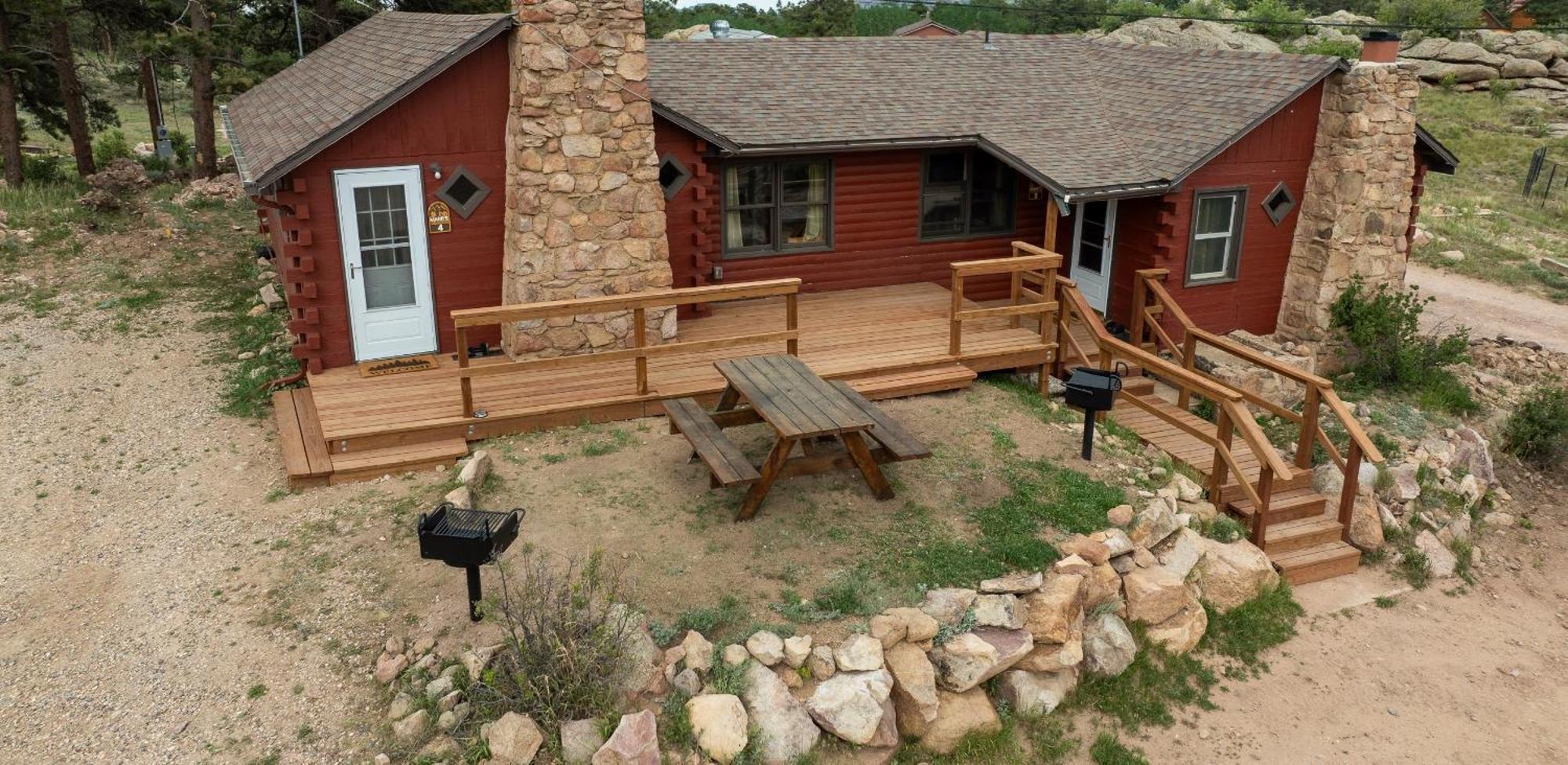Marr'S Mountain Cabins Red Feather Lakes Exteriör bild